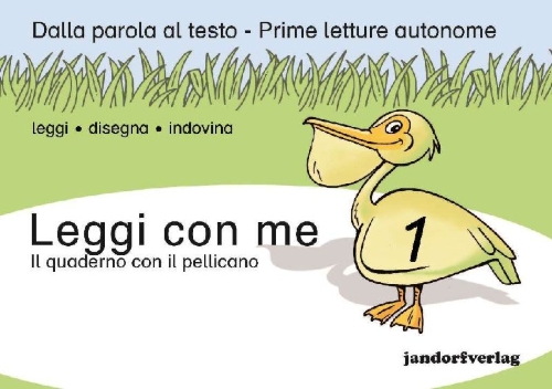 Buchcover und Innenansicht für das Buch: Leggi con me 1