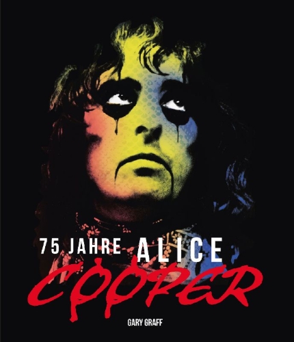 Buchcover und Innenansicht für das Buch: Alice Cooper at 75