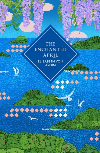 Buchcover und Innenansicht für das Buch: The Enchanted April