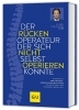 Buchcover und Innenansicht für das Buch: Der Rückenoperateur, der sich nicht selbst operieren konnte