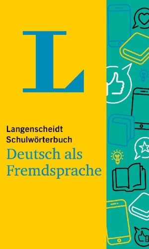 Buchcover und Innenansicht für das Buch: Langenscheidt Schulwörterbuch Deutsch als Fremdsprache