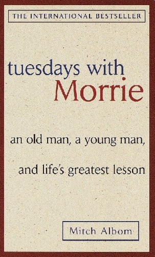Buchcover und Innenansicht für das Buch: Tuesdays with Morrie
