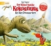 Buchcover und Innenansicht für das Buch: Der kleine Drache Kokosnuss 20 bei den Dinosauriern