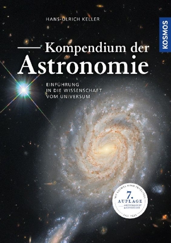 Buchcover und Innenansicht für das Buch: Kompendium der Astronomie
