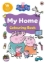Buchcover und Innenansicht für das Buch: Peppa Pig: My Home Colouring Book