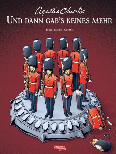 Buchcover und Innenansicht für das Buch: Ils étaient dix