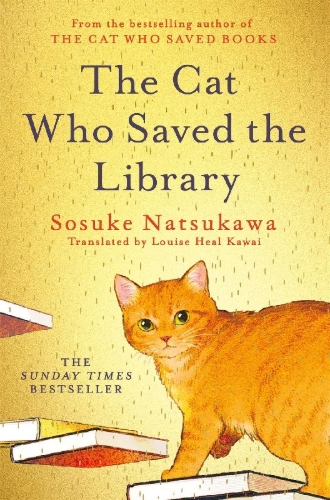 Buchcover und Innenansicht für das Buch: The Cat Who Saved the Library