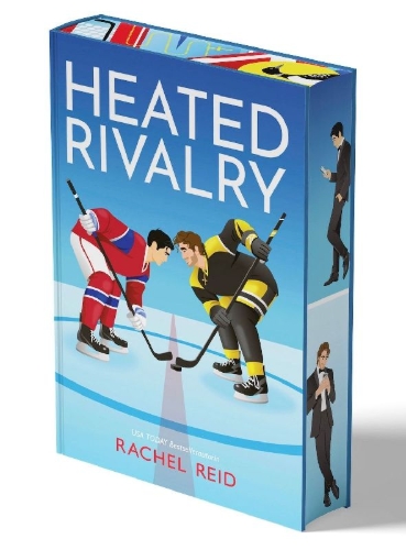 Buchcover und Innenansicht für das Buch: Heated Rivalry