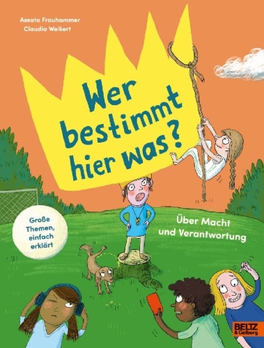 Buchcover und Innenansicht für das Buch: Wer bestimmt hier was?