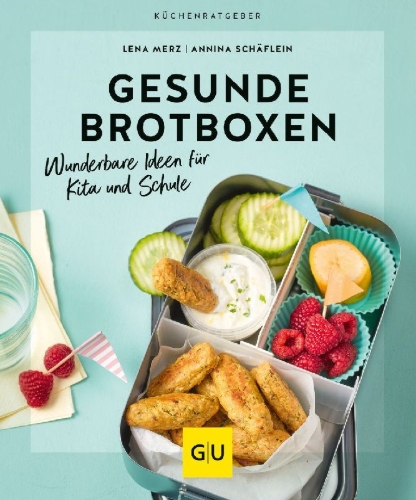Buchcover und Innenansicht für das Buch: Gesunde Brotboxen