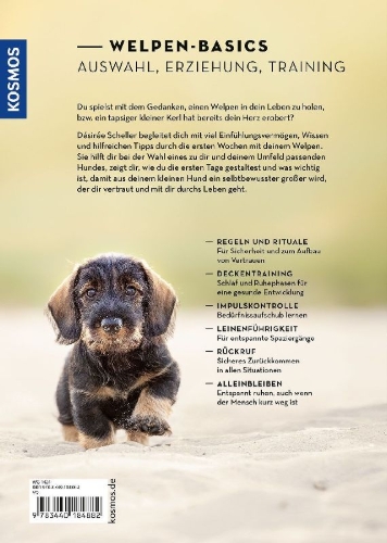 Buchcover und Innenansicht für das Buch: Welpen erziehen mit Erfolg