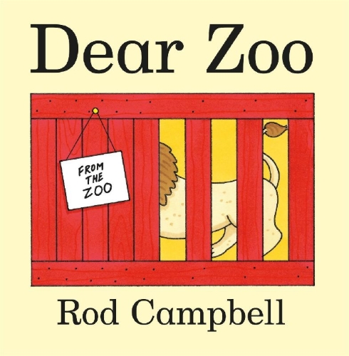 Buchcover und Innenansicht für das Buch: Dear Zoo