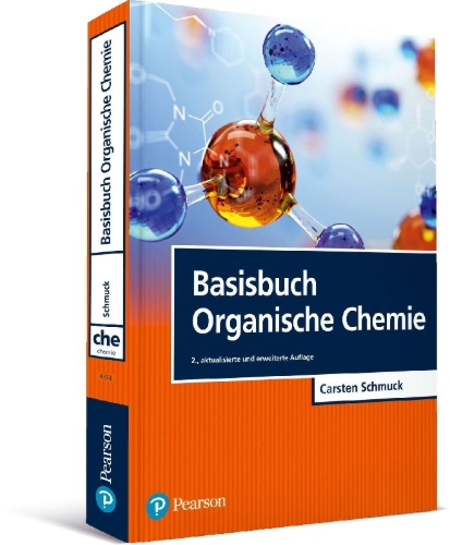 Buchcover und Innenansicht für das Buch: Basisbuch Organische Chemie