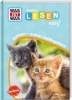 Buchcover und Innenansicht für das Buch: WAS IST WAS Erstes Lesen easy! Katzen - meine Lieblingstiere