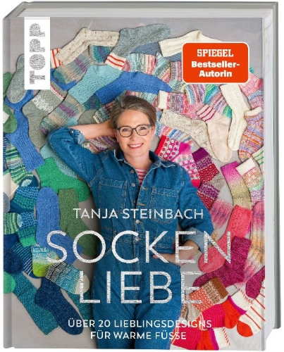 Buchcover und Innenansicht für das Buch: Sockenliebe