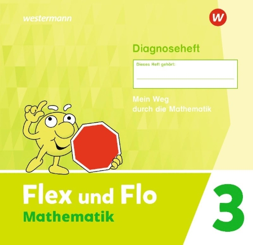 Buchcover und Innenansicht für das Buch: Flex und Flo Mathematik 3. Diagnoseheft