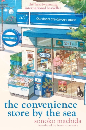 Buchcover und Innenansicht für das Buch: The Convenience Store by the Sea