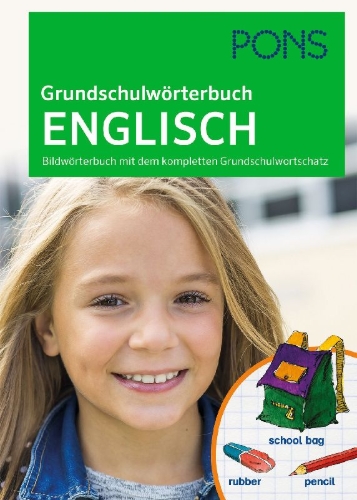 Buchcover und Innenansicht für das Buch: PONS Grundschulwörterbuch Englisch