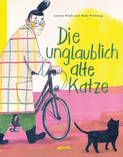 Buchcover und Innenansicht für das Buch: Die unglaublich alte Katze