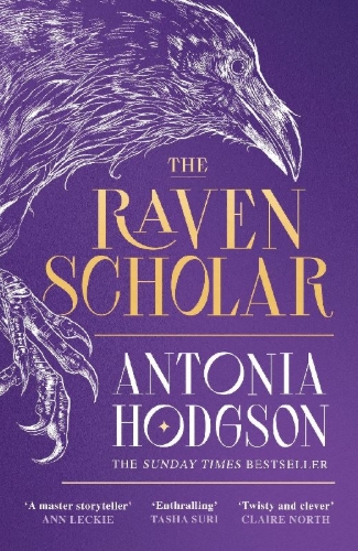 Buchcover und Innenansicht für das Buch: The Raven Scholar
