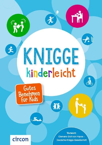 Buchcover und Innenansicht für das Buch: Knigge kinderleicht