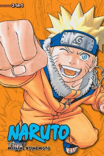 Buchcover und Innenansicht für das Buch: Naruto (3-In-1 Edition), Vol. 7