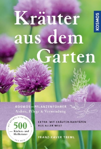 Buchcover und Innenansicht für das Buch: Kräuter aus dem Garten