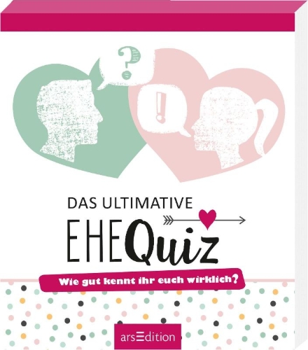 Buchcover und Innenansicht für das Buch: Das ultimative Ehequiz