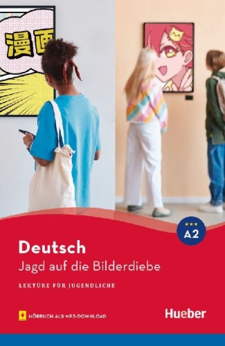 Buchcover und Innenansicht für das Buch: Jagd auf die Bilderdiebe