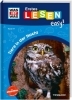 Buchcover und Innenansicht für das Buch: WAS IST WAS Erstes Lesen easy! Band 17. Tiere in der Nacht