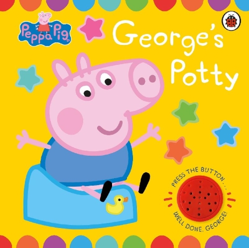 Buchcover und Innenansicht für das Buch: Peppa Pig: George's Potty