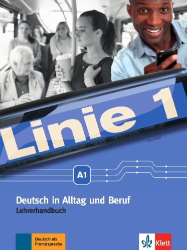 Buchcover und Innenansicht für das Buch: Linie 1 A1 - Lehrerhandbuch