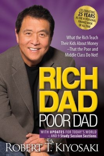 Buchcover und Innenansicht für das Buch: Rich Dad Poor Dad. 25th Anniversary Edition