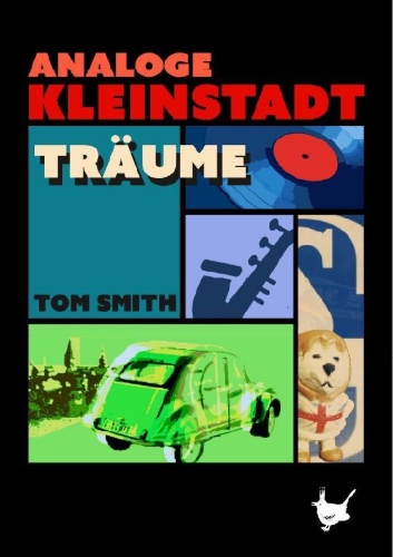 Buchcover und Innenansicht für das Buch: Analoge Kleinstadtträume