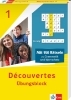 Buchcover und Innenansicht für das Buch: Découvertes 1 (ab 2020) - Übungsblock zum Schulbuch 1. Lernjahr