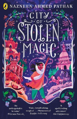 Buchcover und Innenansicht für das Buch: City of Stolen Magic