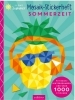 Buchcover und Innenansicht für das Buch: I Love Summer - Mosaik-Stickerheft Sommerzeit