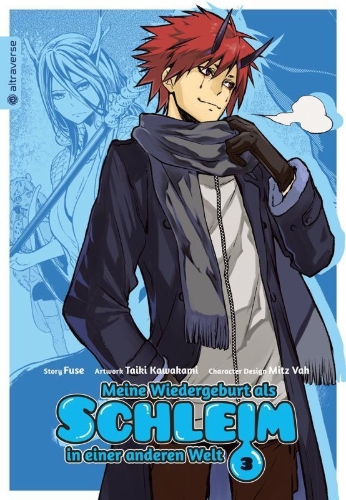 Buchcover und Innenansicht für das Buch: TENSEI SHITARA SLIME DATTA KEN 03
