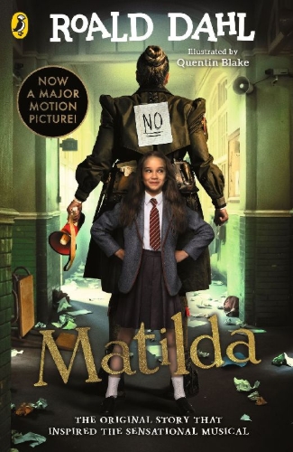 Buchcover und Innenansicht für das Buch: Matilda. Film Tie-in