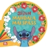 Buchcover und Innenansicht für das Buch: Disney Kreative Beschäftigung: Stitch: Mandala-Malspaß
