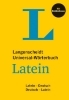 Buchcover und Innenansicht für das Buch: Langenscheidt Universal-Wörterbuch Latein