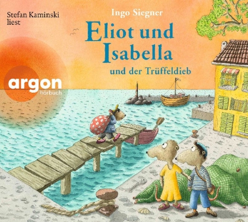 Buchcover und Innenansicht für das Buch: Eliot und Isabella und der Trüffeldieb