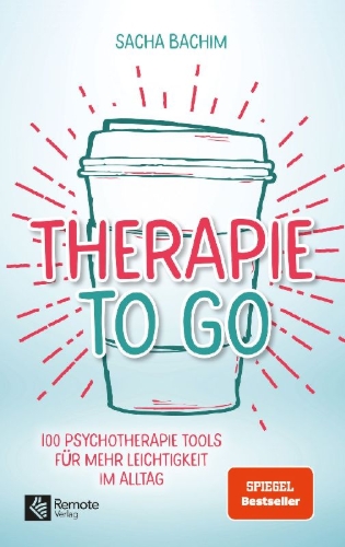 Buchcover und Innenansicht für das Buch: Therapie to go