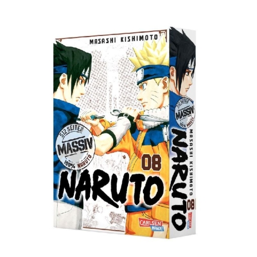 Buchcover und Innenansicht für das Buch: NARUTO Massiv 8