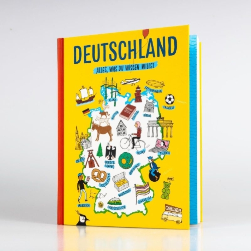 Buchcover und Innenansicht für das Buch: Deutschland. Alles, was du wissen willst