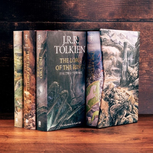 Buchcover und Innenansicht für das Buch: The Hobbit & The Lord of the Rings Boxed Set