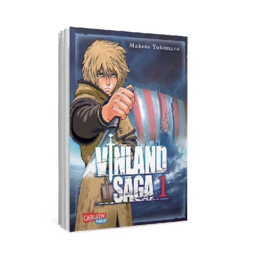 Buchcover und Innenansicht für das Buch: Vinland Saga