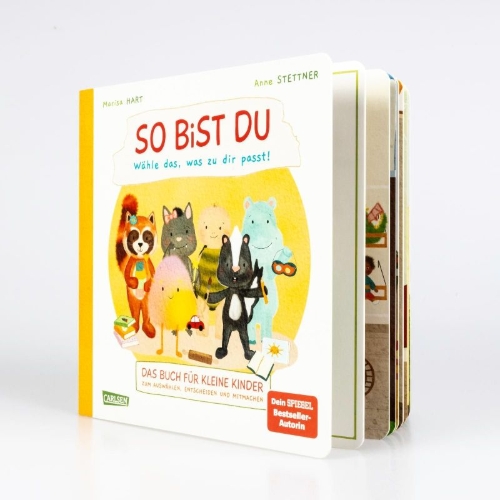 Buchcover und Innenansicht für das Buch: So bist du - Wähle das, was zu dir passt 