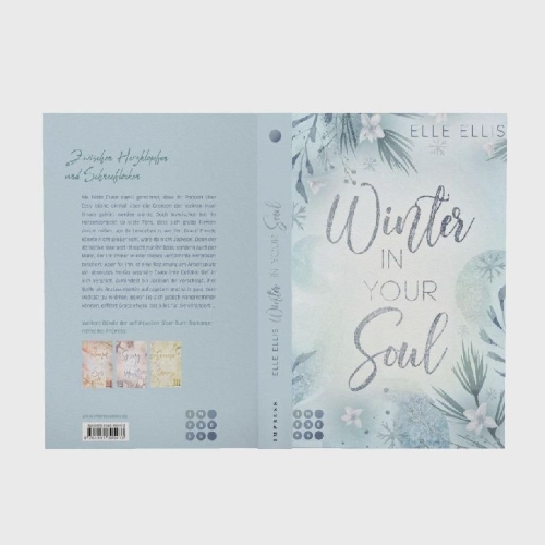 Buchcover und Innenansicht für das Buch: Winter in your Soul (Cosy Island 4)