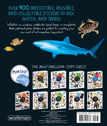 Buchcover und Innenansicht für das Buch: Eyelike Stickers: Ocean